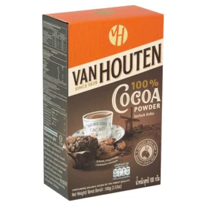 VAN HOUTEN COCOA POWDER 100G PREMIUM DUTCH COCOA!